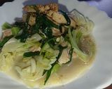 鶏もも、しめじ、新たま酒蒸し風作り方7写真