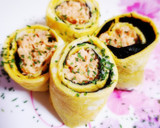 ♡お弁当のおかずに！鮭マヨのたまご巻き♡作り方7写真
