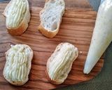 ボリジをトッピングしたカナッペ作り方4写真