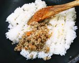 挽肉色々料理の素で超簡単ケチャップライス作り方2写真