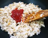挽肉色々料理の素で超簡単ケチャップライス作り方3写真