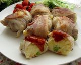 豚肉のポテサラ巻き作り方7写真