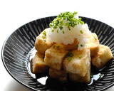一口サイズの揚げだし豆腐作り方10写真