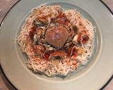 ☘キンセンガニの素麺ペスカトーレ☘作り方10写真