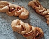 チョコとメープルのカフェオレパン作り方9写真