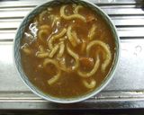 残り物のカレー＆味噌汁でカレーうどん作り方4写真