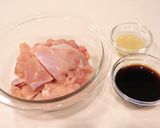 ［鶏もも唐揚げ 決定版 サクッジュワー］作り方1写真