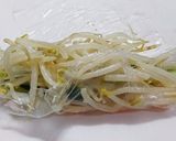 海老ともやしナムルの生春巻き作り方3写真