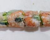 海老ともやしナムルの生春巻き作り方5写真