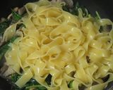 明日葉と平茸のパスタ☆ペペロンチーノ方式作り方11写真