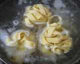 明日葉と平茸のパスタ☆ペペロンチーノ方式作り方9写真