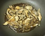豚こま肉とまいたけのパスタ作り方4写真
