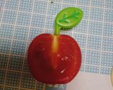 簡単『ミニトマトりんご』お弁当♡キャラ弁作り方3写真