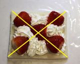 萌え断面♪フルーツサンドイッチ作り方3写真