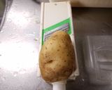 おやつにおすすめ　新じゃが千切りポテト作り方1写真