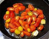 悶絶フレッシュトマトソースのスパゲッティ作り方5写真
