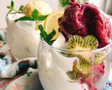 ミックスベリーとパインのバナナアイス作り方12写真