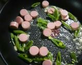 スナップえんどうのスクランブルエッグ作り方3写真