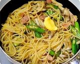 夏だね♪ オクラとベーコンの和風スパ作り方9写真