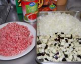 フライパンひとつでパパっと挽肉なすカレー作り方1写真