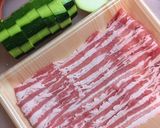 ズッキーニの豚バラ巻き作り方3写真