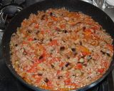 フライパンひとつでパパっと挽肉なすカレー作り方3写真
