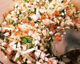 野菜たっぷり具沢山ミートソース作り方1写真