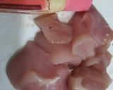 鳥となすのケチャップ炒め作り方1写真