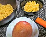 リンゴとマカロニのチーズ風味サラダ作り方1写真