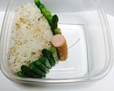 塾弁　物質の三態・状態図カレー弁当作り方6写真