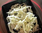 納豆とキャベツの海老まぜご飯作り方2写真