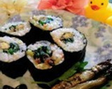 ほうれん草とくぎ煮の海苔巻き作り方14写真