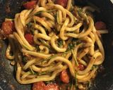 パクチーたっぷりキーマカレーうどん作り方3写真