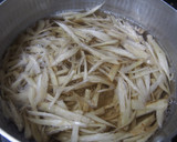 ゴボウの酢の物♪ささがきで食べやすく♪作り方2写真