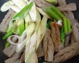 葱と蒟蒻の甘辛煮作り方5写真
