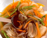 野菜たっぷり♫塩さばの簡単南蛮漬け作り方2写真