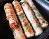 竹輪の大葉豚肉巻き(焼き)作り方2写真
