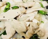 あっさりやさしい●鶏肉の塩焼きそば作り方3写真