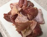 メインになります♪鶏モモとキノコのサラダ作り方1写真