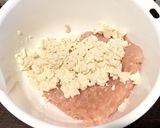 ☆鶏ミンチの量増し肉団子☆作り方1写真