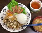 酢キャベツのガパオライス作り方10写真
