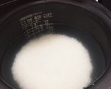 離乳食☆炊飯器で簡単！ふっくら５倍粥☆作り方1写真