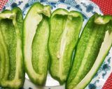 ピーマンのチーズ巻き！お弁当作り方1写真