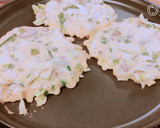 ネギと長芋のふわとろお好み焼き♡作り方7写真