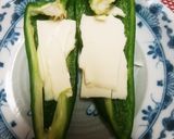 ピーマンのチーズ巻き！お弁当作り方2写真