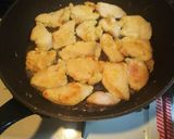 柔らか鶏むね肉の甘辛生姜たれ炒め作り方3写真