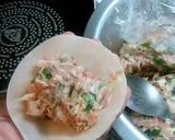 練りと熱湯がポイント☆肉汁たっぷり餃子作り方5写真