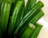 オクラのおひたし塩麹柚子胡椒！作り方1写真