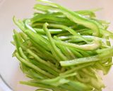 ピーマンとツナのうま塩薬味サラダ作り方1写真