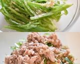 ピーマンとツナのうま塩薬味サラダ作り方2写真